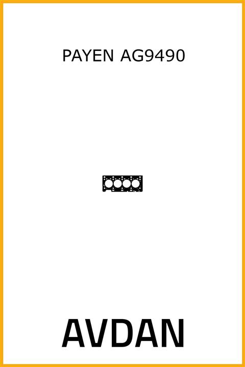 AAVDAN Silindir Kapak Conta K9k 100hp Megane Iı Fluence Kango Iıı