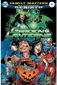 TM & DC ComicsWarner Bros Green Lanterns (2016-) #8 Fasikül Ingilizce Çizgi Roman