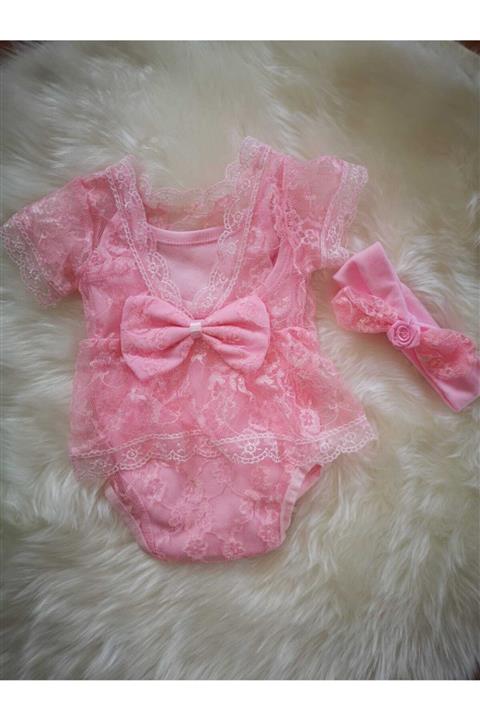 çocukların mekanı20 Dantel Detaylı Salopet