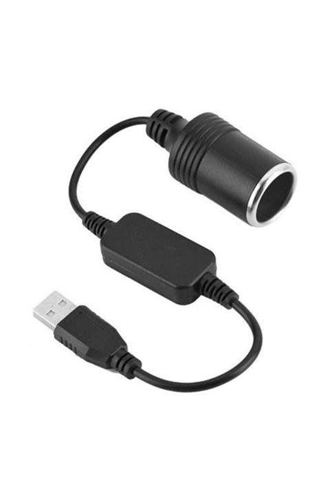 Ars Usb 2.0 5v 2a To 12v 800ma Dişi Oto Çakmaklık Çevirici