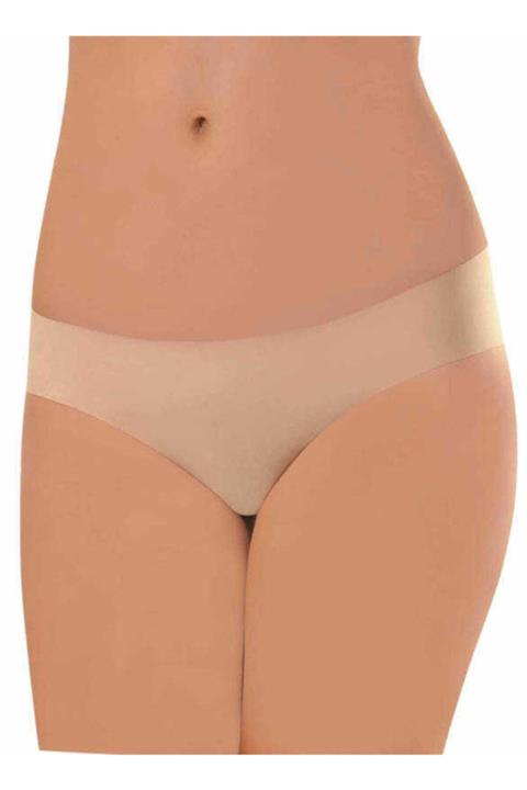 NBB Kadın Ten Dikişsiz Lastikli Slip 1900