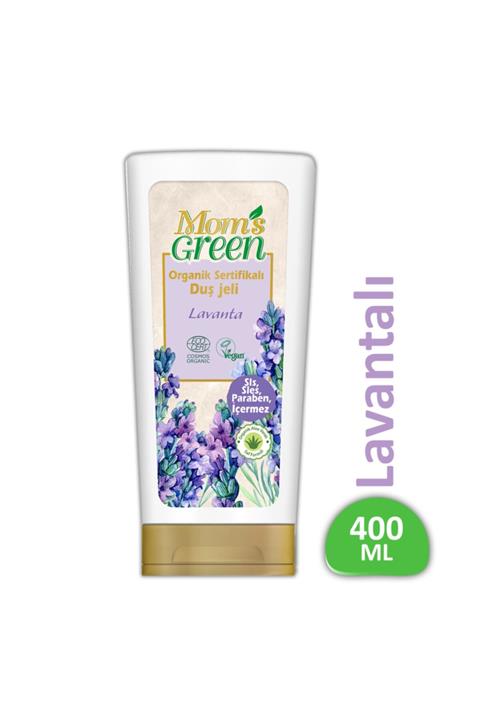 Mom's Green Organik Sertifikalı Duş Jeli Lavantalı 400 ml