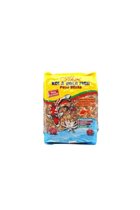 TROPİKAL Koi Ve Japon Balığı Karışık Yem (ahm Mix Pond Sticks 1 Kg)