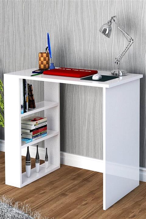 Puzzle Design Cool Beyaz Çalışma Masası