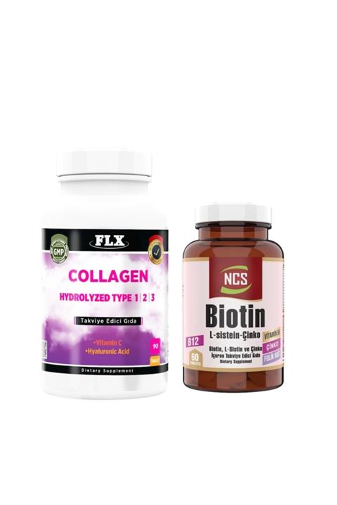 NCS Collagen Tip 1-2-3 Hyaluronik Asit 90 Tablet+Biotin 60 Tablet