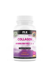 FLX Collagen Tip-1 Tip-2 Tip-3 Hyoluronic Asit Vitamin C 90 Tablet