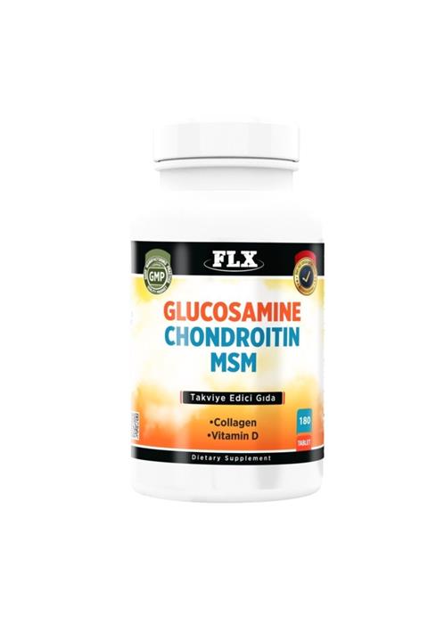 FLX Glucosamine Chondroitin Msm Collagen Vitamin D 180 Tablet