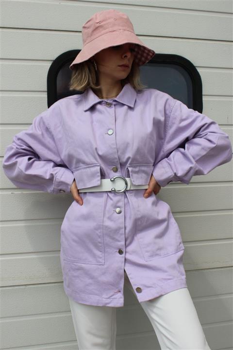 KISCHE Zarif Stil Retro Gümüş Toka Beyaz Kemer