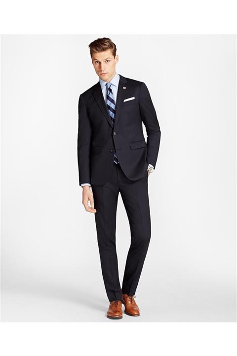 BROOKS BROTHERS Erkek Lacivert Takım Elbise