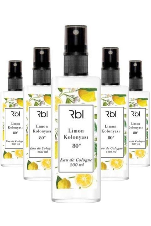 Rebul Limon Kolonyası 100 ml X 5 8691226001435