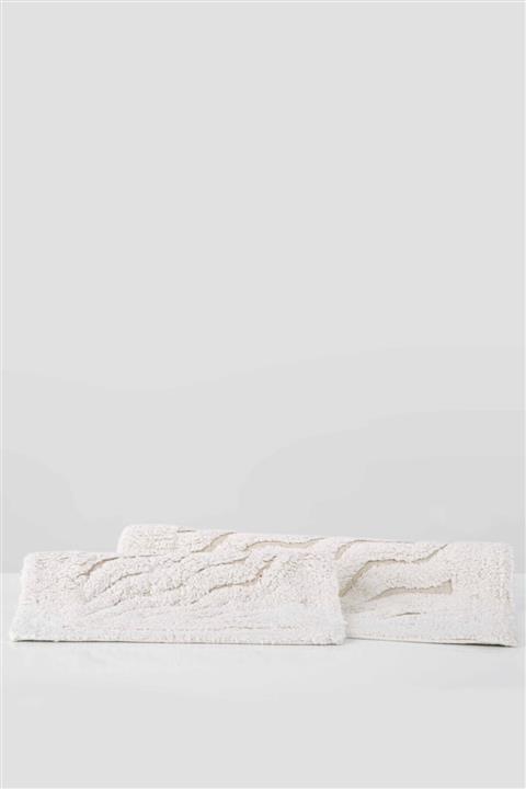 İrya Estela Banyo Paspası 2'li Ekru 40x60 55x85