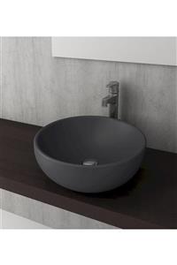 Bocchi Venezia Çanak Lavabo 45 Cm Antrasit 1119-020-0125