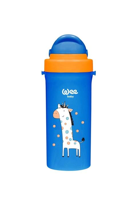 Wee Baby Pipetli Bardak 300 Ml Mavi Renk