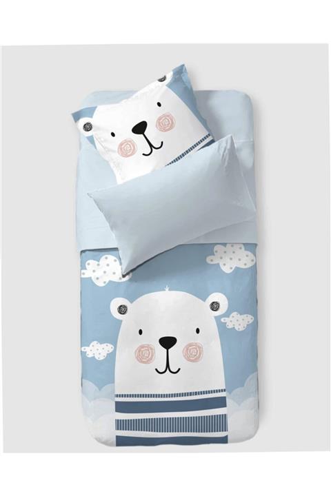 INTER Z Firuze Bebek Nevresim Takımı Polar Bear