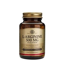 Solgar L-arginine 500 Mg 50 Kapsül