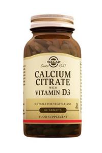 Solgar Calcium Citrate Vitamin D3 60 Tablet