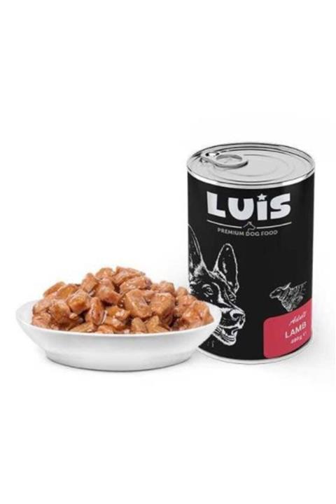 Luis Parça Kuzu Etli Soslu Köpek Konservesi 400 Gr