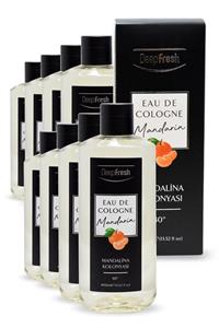 Deep Fresh Eau De Cologne 80 Derece Mandalina Kolonyası 8 X 400 ml