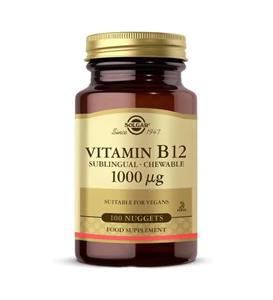 Solgar Vitamin B12 1000 Mcg 100 Dilaltı Tablet