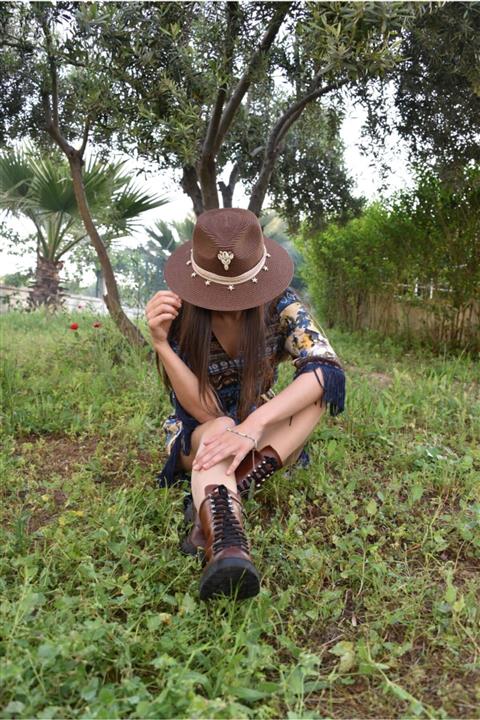 NURSAL BİJUTERİ Starfish Style Tasarım Şapka