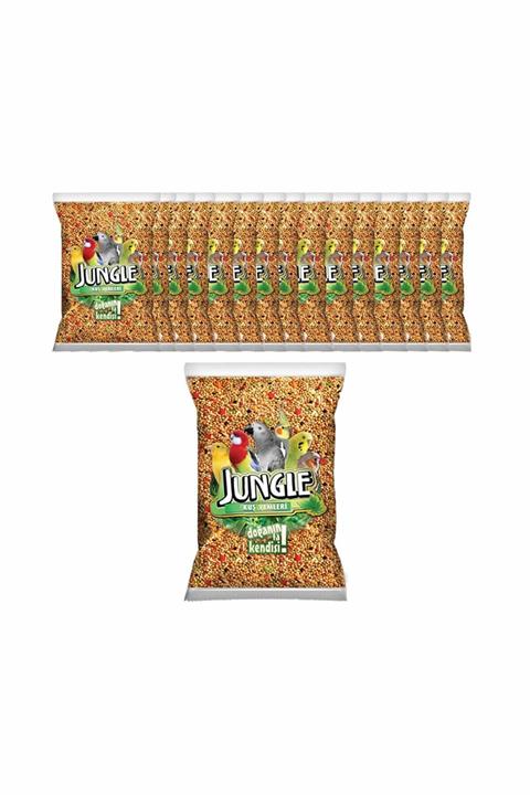 Jungle Poşet Muhabbet Yemi 1 Kg 16 ADET