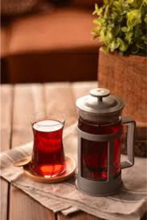 Perotti 350 Ml French Press Gri