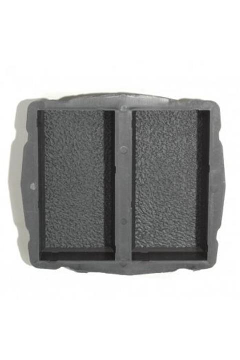 Sun Pigments Plastik Parke Taşı Kalıbı Tekli Antik Dikdörtgen 4,5cm (10 Ad)