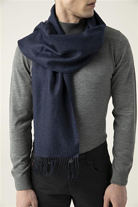 D'S Damat Lacivert Kaşkol