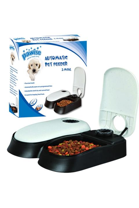 HİLALSHOP Pawise Zaman Ayarlı Mama Kabı 2 Li