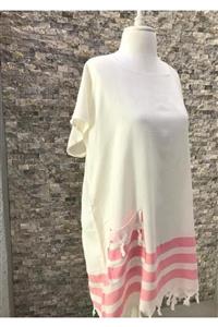Braca Home Bambu Peştemal Tunik Pudra