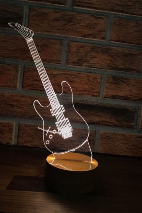 BYLAMP 3 Boyutlu Gitar Lamba
