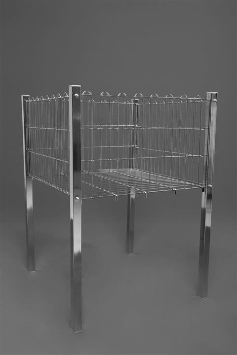 dekorasyonsepetim 60*60*h80 Profil Ayaklı Havuz Sepet