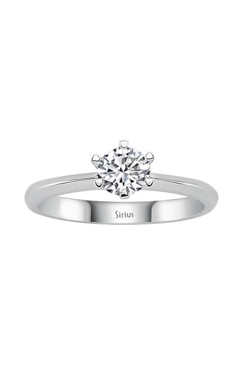 Sirius Pırlanta F Renk 0,40 Karat Pırlanta Tektaş Yüzük
