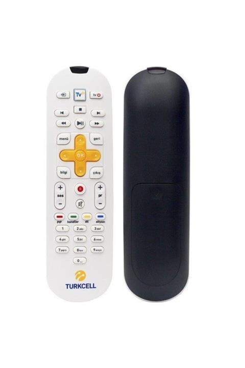 Turkcell Tv Plus Klavyesiz Orjinal Kumanda