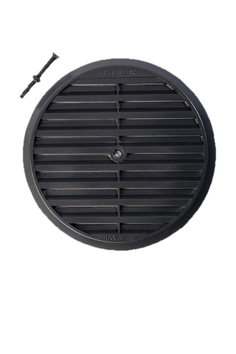 freshair Alüminyum Doğal Gaz Cam Menfezi (antrasit)