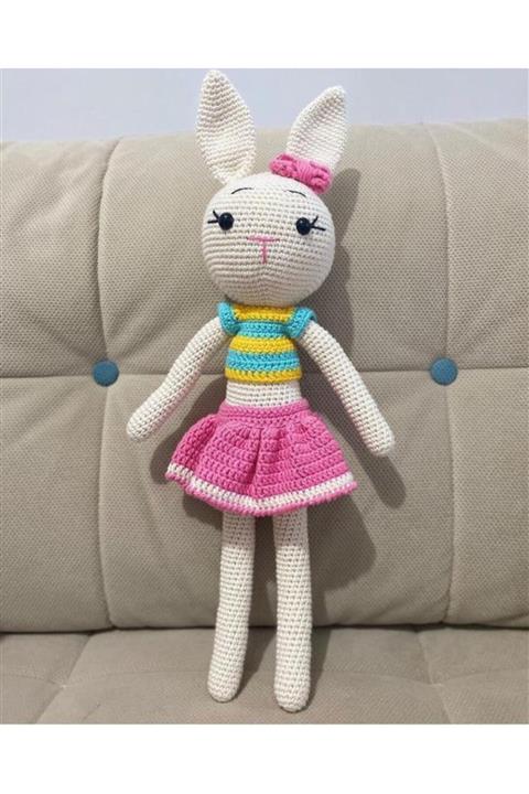 Trend bayb Beyaz Tavşan Amigurumi
