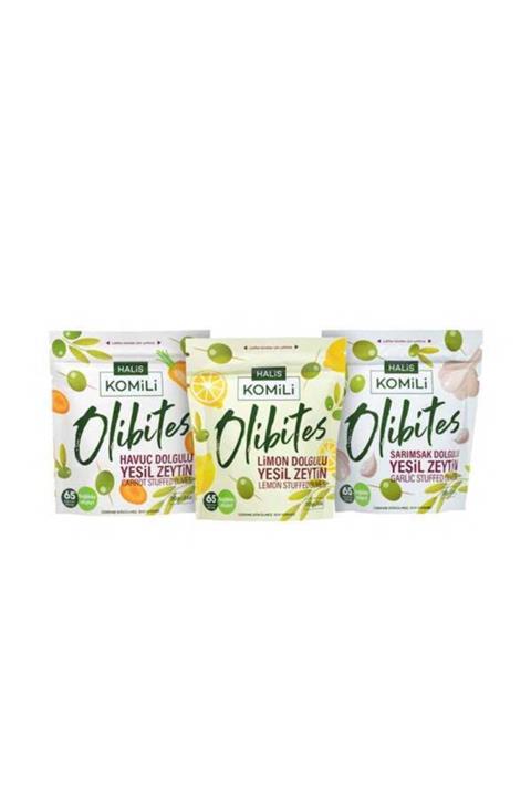 Komili Olibites Üç Dolgulu Lezzet Bir Arada! (HAVUÇLU LİMONLU SARIMSAKLI) 3x30g