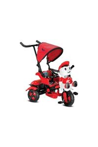 Coco Store Babyhope 125 Yupi Triycle 3 Tekerli Kontrollü Bisiklet Kırmızı-siyah