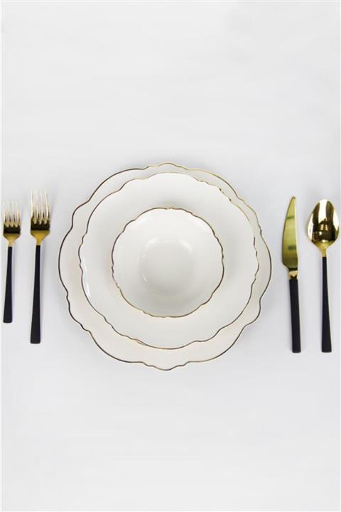 ROY KING Golden Line 24 Parça Yemek Takımı Dsn 004