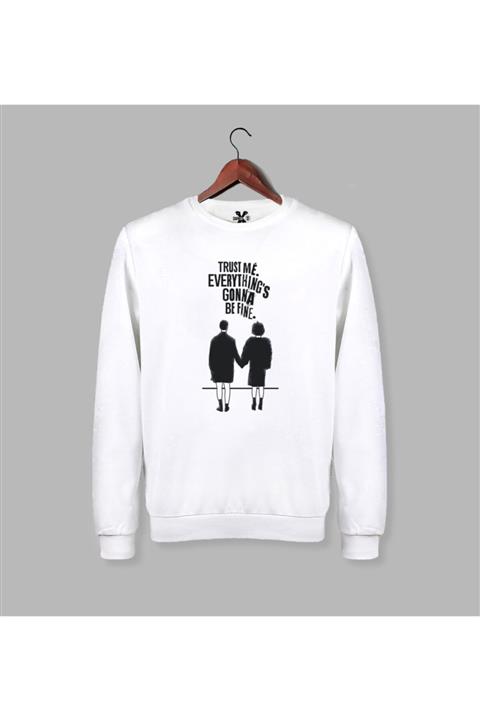 Darkia Fight Club - Dövüş Kulübü Baskılı Sweat - Sweatshirt