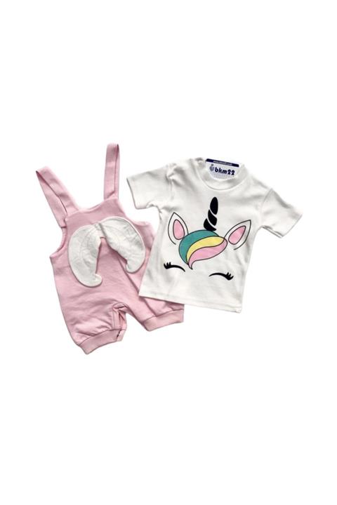 bkm22 Kısa Kollu Kanatlı Tulum