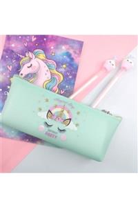 PASİFİK HOME Silikon Kalemlik Pastel Unicorn