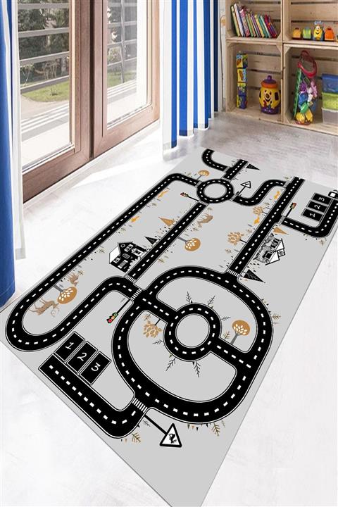 HaLıFoRuM Yıkanabilir  Kaymaz Taban Çocuk Halısı