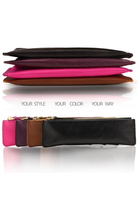 LONDO Hakiki Deri Kalem Çantası