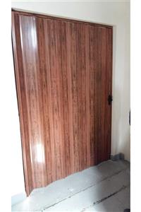FARAN DEKORASYON Ceviz Camsız Akordiyon Kapı 100*220