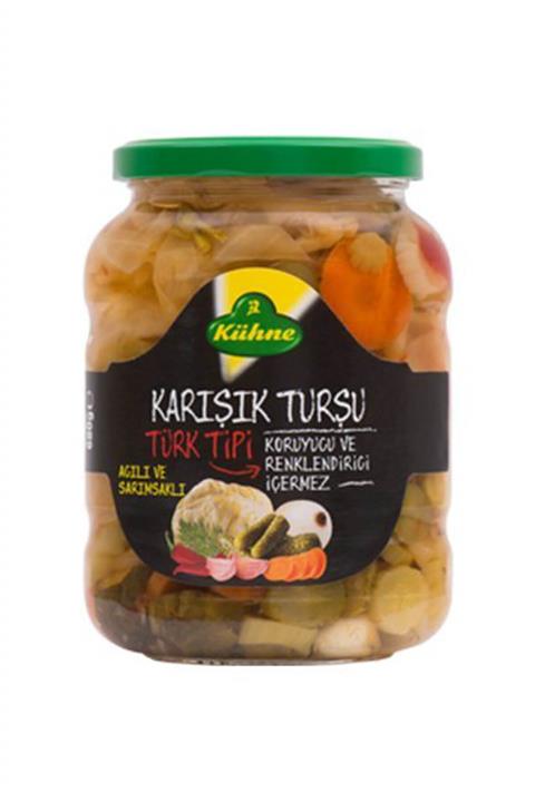 Kühne Türk Tipi Karışık Turşu 720 ml