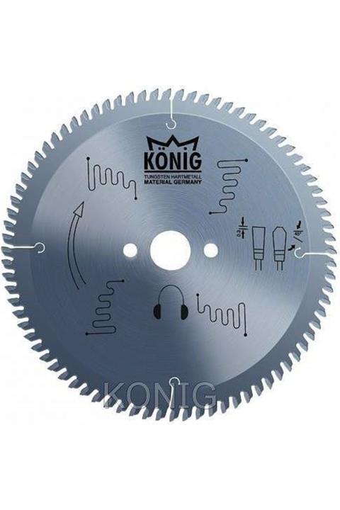 König 250x3,2x30 Z80 Alüminyum Testere