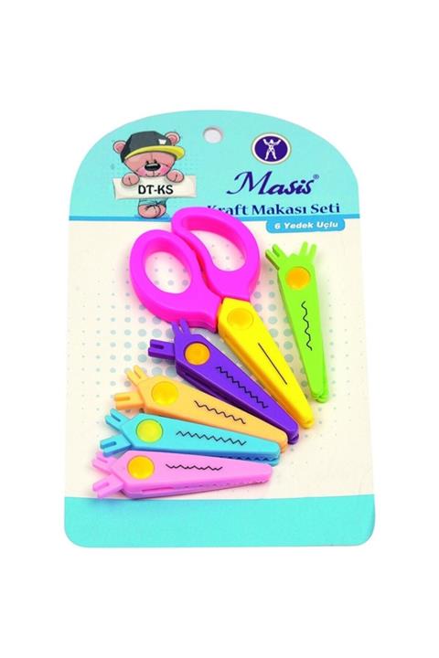Masis Kraft 6 Yedek Uçlu Makas Seti