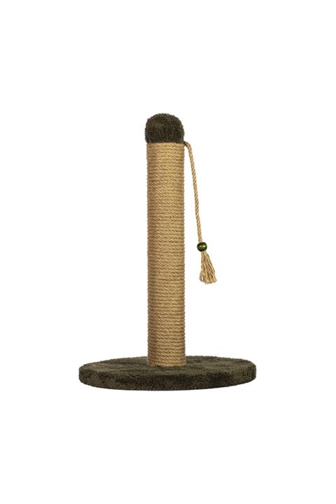 PETSİ Ahşap Direk Kedi Tırmalama 30x50cm Haki Yeşil