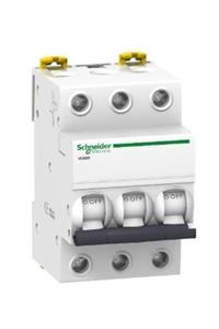 Schneider Electric Schneider A9k24350, Ik60n, 3faz, 50amper, 6ka, C Tipi, Otomatik Sigorta C50x3